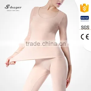 S-SHAPER Factory Wholesale High Stretch Thermal Bodysuit Shaper thumbnail-3