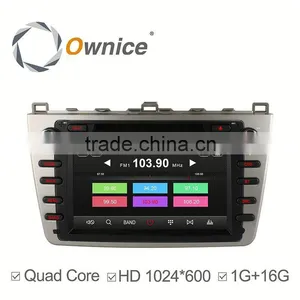 Ownice Quad Core Android 4.4 Car GPS Stereo for Mazda 6 With Mirror Link thumbnail-1