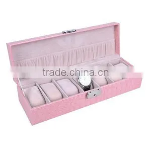 Wholesale Return Gifts 7 Slots Handmade Leather Watch Storage Boxes thumbnail-3