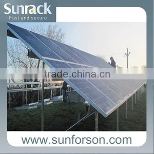 pv Solar Panel Ground Mount Brackets Steel Solar thumbnail-1