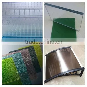 Asian Polycarbonate Sheet Manufacturer Clear pc Hollow Panel for Roofing (TN3580) thumbnail-3