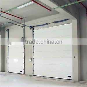 Pu Foam Panel Lift Up Industrial Sectional Door thumbnail-3