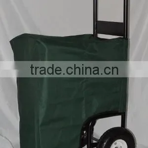 Log Caddy With Cover, Black Firewood Cart thumbnail-3