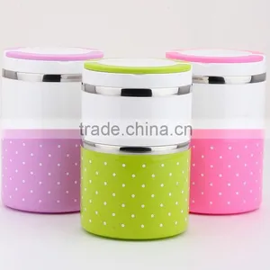 2016 Direct Manufacturer Take Away Thermos Bento Box Lunch, Lunch Box Food Container With Handle thumbnail-1