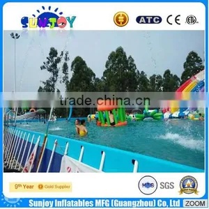 2016 Sunjoy Hot Sale Inflatable Above Ground Swimming Pool thumbnail-3