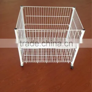 RH-DC01 Promotion Display Stands Supermarket Display Metal Mesh Cage thumbnail-1