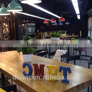 Wooden Dining Table and Chair Sets Restaurant Cafe Tables Chair Sets thumbnail-4
