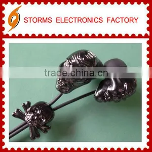 2016 New Novelty Skull Metal Headphone&headset Manufacture thumbnail-1