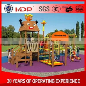 2016 New Design Outdoor Wooden Playground Equipment Used for Preschool thumbnail-3