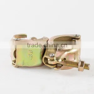 Construction Small Tools BS1139 Pressed Japan Style Double Coupler Quick Coupler Supplier's Choice thumbnail-3