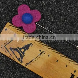 Perno Ramo de la Solapa de la Flor de la Tela de Los Mens Del Broche LAP021 thumbnail-6