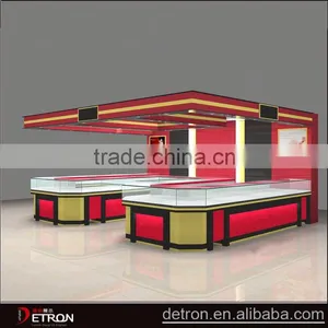 Modern Attractive Mdf Jewelry Display Booth thumbnail-1
