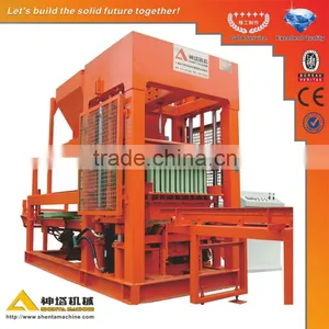 Japanese PLC Controller/ Interlocking Cement Brick Block Making Machine Price thumbnail-1