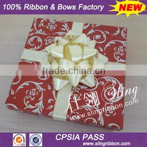 Wholesale Printed Grosgrain Ribbon Pre-made Bows thumbnail-1