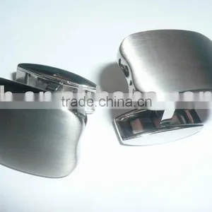 Anti-allergy Pure Metal Titanium Cufflink thumbnail-1