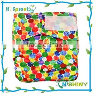 Adjustable Baby Reusable Washable Cloth Diaper Nappies thumbnail-1