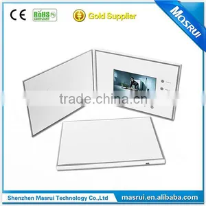High Quality 2.4 Inch LCD Screen Video Greeting Card / Digital Business Card Used in Promotion,Invitation thumbnail-2