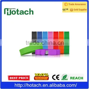 Promotional Gift Silicone Bracelet 1GB - 32GB USB Flash Drive Custom Logo thumbnail-5