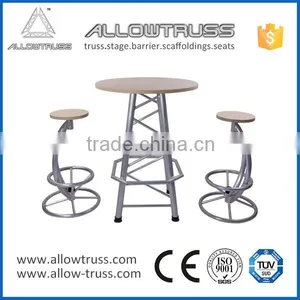 Customized Size Cast Iron Bar Table Base for Clubs thumbnail-1
