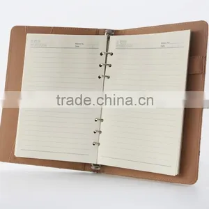 Magnetic USB Lock Filler Paper Notebook With Pen thumbnail-4