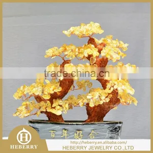 New Style Citrine Tree Good for Home Decoration All by Handmade thumbnail-1
