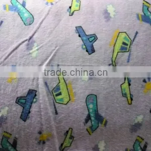 Two Side Brush Printed Cotton Flannel Fabric thumbnail-3
