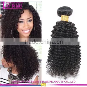 Factory Price Kinky Curly Human Hair Weft High Quality Peerless Peruvian Hair Weft thumbnail-1