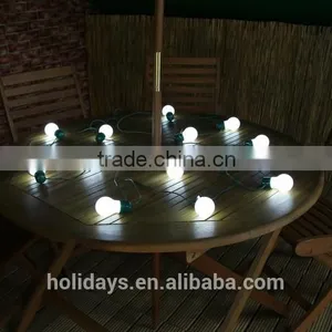6M White Solar Party Festoon LED Light Bulb thumbnail-6