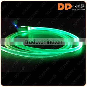 New Products 2016 Illuminated LED Color Change Usb Cable Sync Charger Data Cable for Tablet PC thumbnail-4