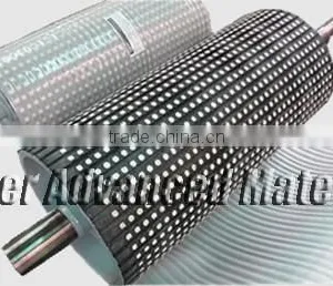 High Density Aluminium Oxide Ceramic Cylinder Liner, Ceramic Lagging on Pulley thumbnail-3