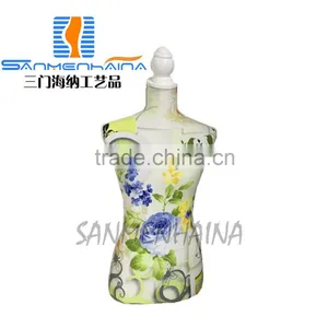 Plant Printing Elastic Fabric Female Mannequin thumbnail-2