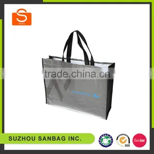 Promotional Laminated Non Woven Clothes Shoe Shopping Bag for Men thumbnail-1