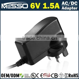 6V 1.5A Adapter 9W Led Lighting Light Lamp Bulb Strip Flashlight AC DC Power Adapter thumbnail-2