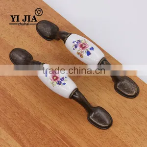 Antique Cabinet Furniture Ceramic Handles and Pull thumbnail-1