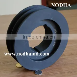 Phosphated Cast Iron Pulley SPB SPA Belt Pulleys, Double Groove V Belt Pulley thumbnail-1