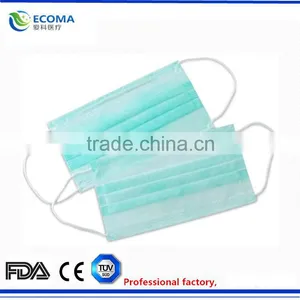 Medical Surgical Face Mask , Disposable Non Woven Earloop Procedure Mask thumbnail-2