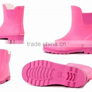 China Fashion Design Wellington Boots Good-looking Rubber Shoes thumbnail-2