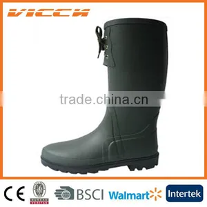 Cheap Green Rubber Rain Boots thumbnail-1