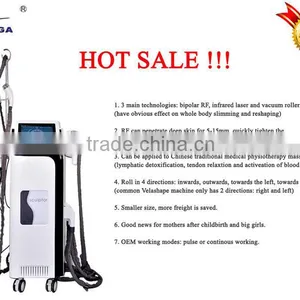 N8 Body Slimming Machine/equipment/system With Vacuum and RF Roller Handpieces/head thumbnail-2