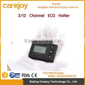 CE Approved Profesional ECG Holter Recorder System Holter Analysis Software Cardiac Diagnostic 24-72 Hours Recording Time thumbnail-1