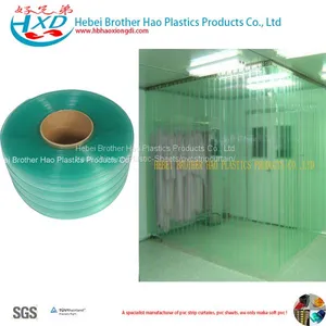 ESD Transparent Soft Plastic Strip Curtain Door Rolls thumbnail-4