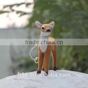 Taxidermy Deer Unstuffed Animals Real Looking Deer Hanging Toy thumbnail-1