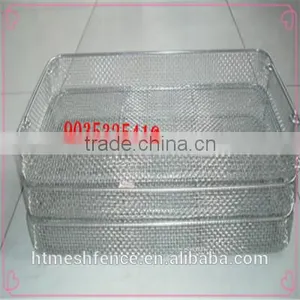 Medical Instrument Cleaning Baskets Stainless Steel Instrument Basket Small Wire Mesh Baskets thumbnail-5