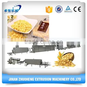 Kelloggs Corn Flakes Extruder Equipment Processing Line Machine thumbnail-1
