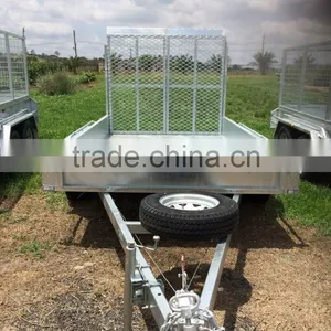 Hot Dip Galvanized Tandem Box Trailer Optional Ramps thumbnail-2