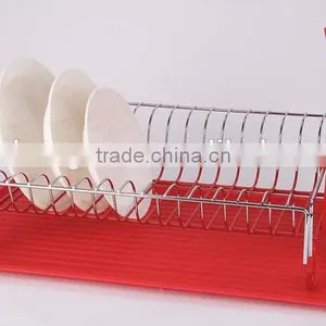 Fancy Kitchen Dish Rack With Plastic Tray thumbnail-1