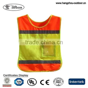 Children Reflective Vest With One Front Pocket thumbnail-1