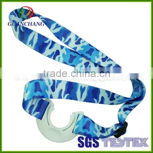 Water Bottle Holder Drink Holder Polyester Sublimation Printing Lanyards thumbnail-1