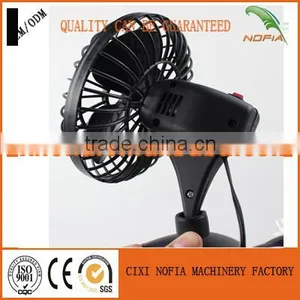 2017 Newest 12 Volt Car Fan 6 Inch Half Guard in 30 Strips Protable Auto Car Fan thumbnail-3