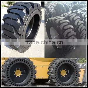 Cheap China Bobcat Snow Rim Solid Tyres 10-16.5 thumbnail-1